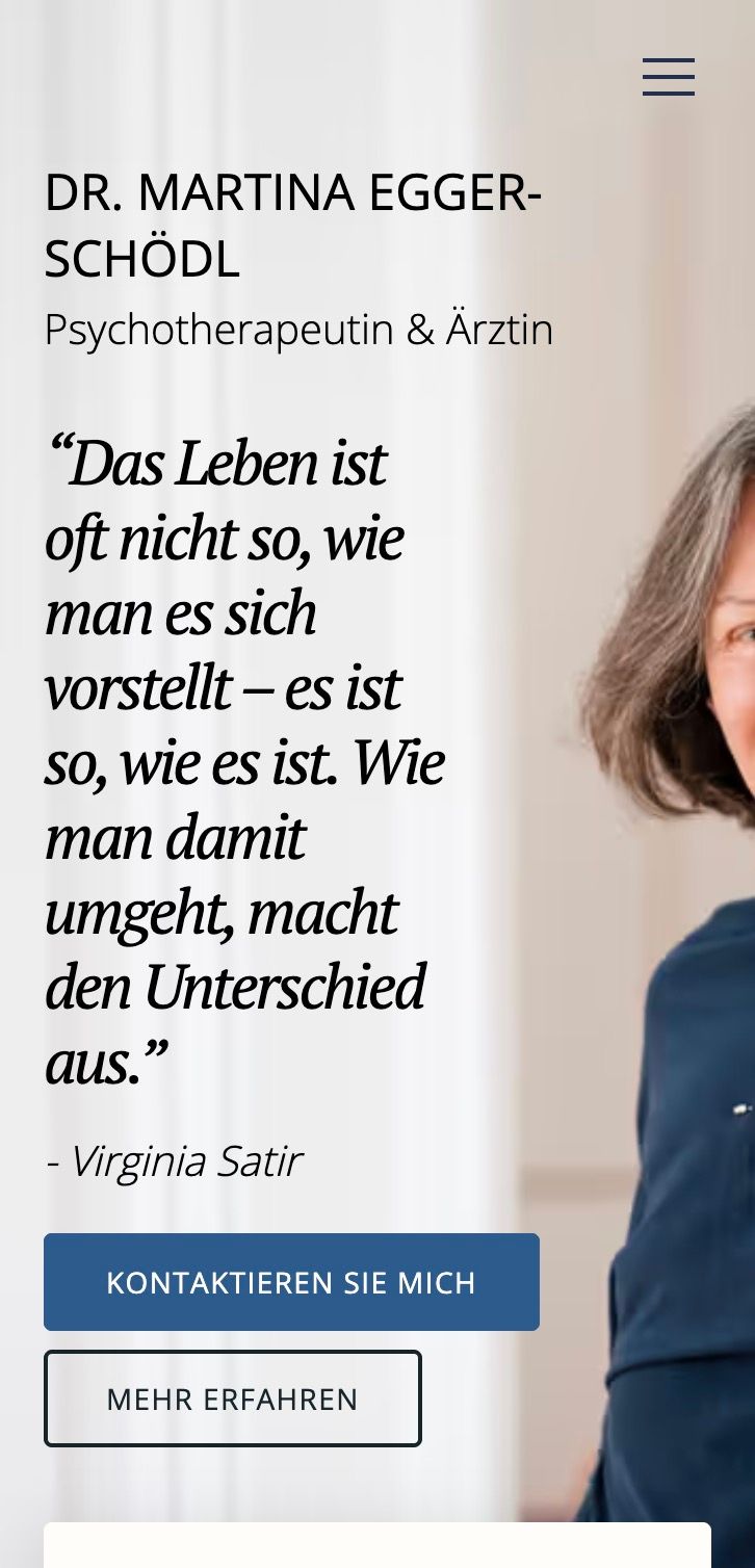 Screenshot von der Landingpage www.freyung.wien