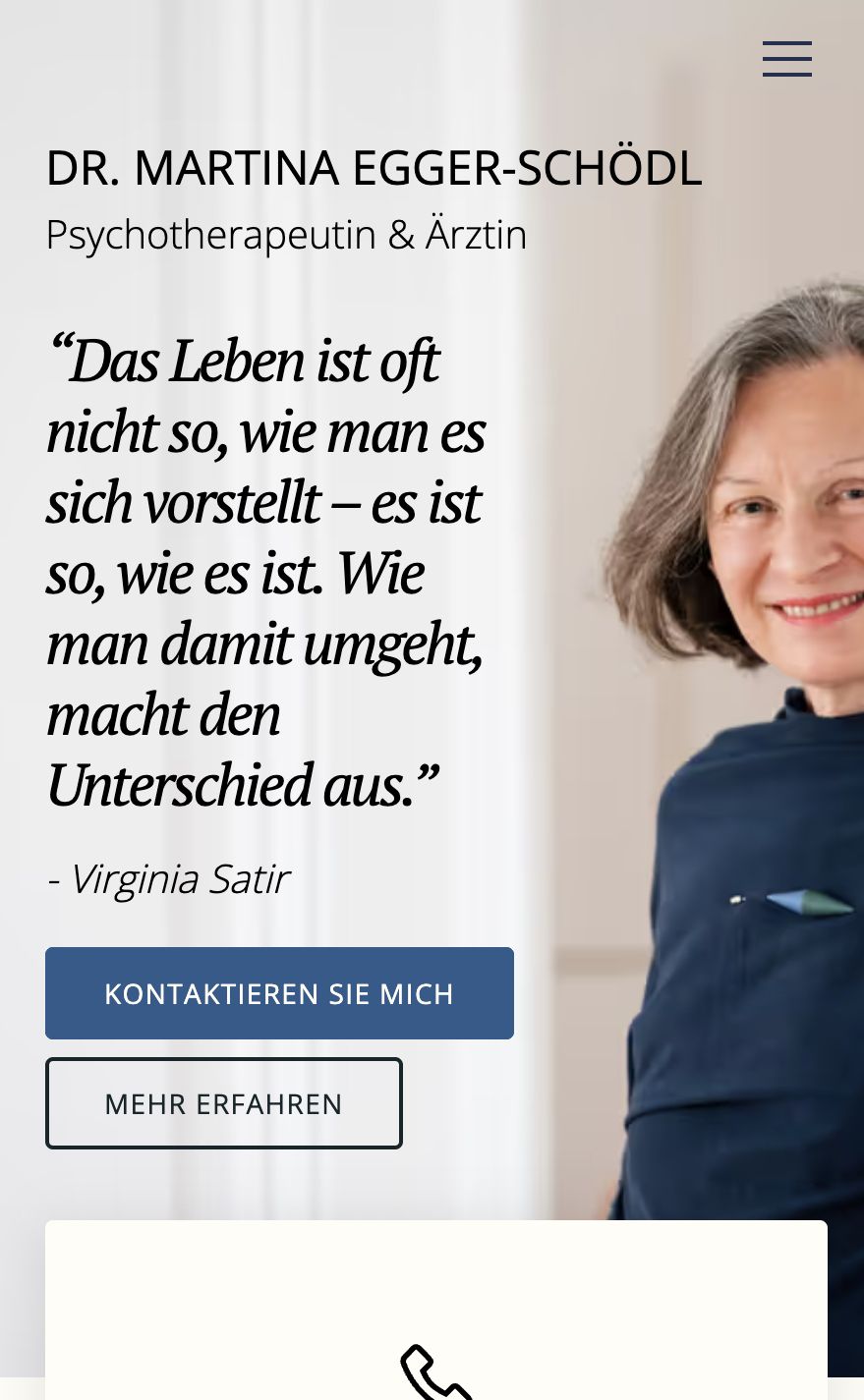 Screenshot von der Homepage www.freyung.wien