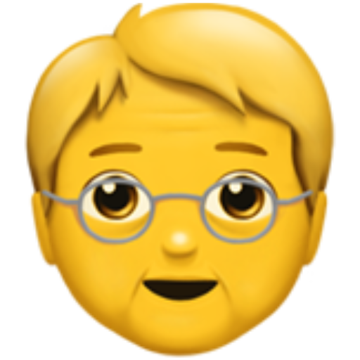 Pflegedienste Emoji als Symbol für Webdesign in dieser Branche