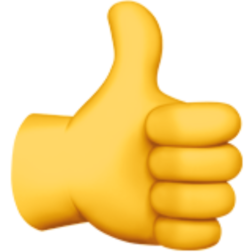 Daumen-hoch-Emoji