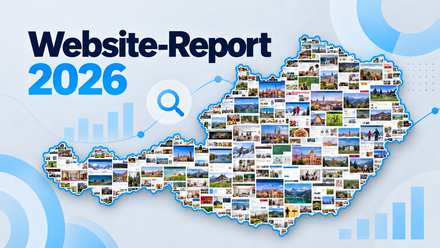Website-Report Österreich 2026, eine Auswertung von mehr als 300.000 aktiven österreichischen Websites